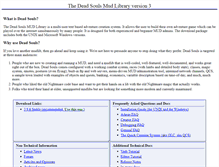 Tablet Screenshot of dead-souls.net